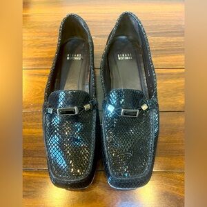 Stuart Weitzman Black Loafers Size 10